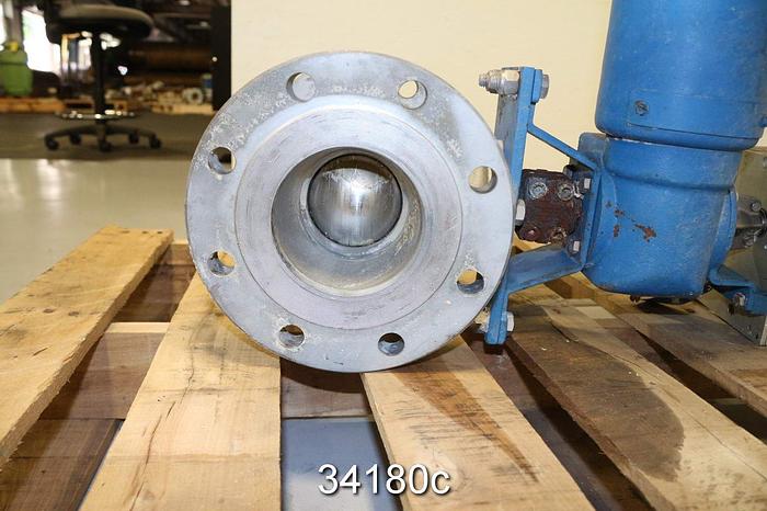 Used Neles Jamesbury 1500313600TT 4" Ball Control Valve #34180