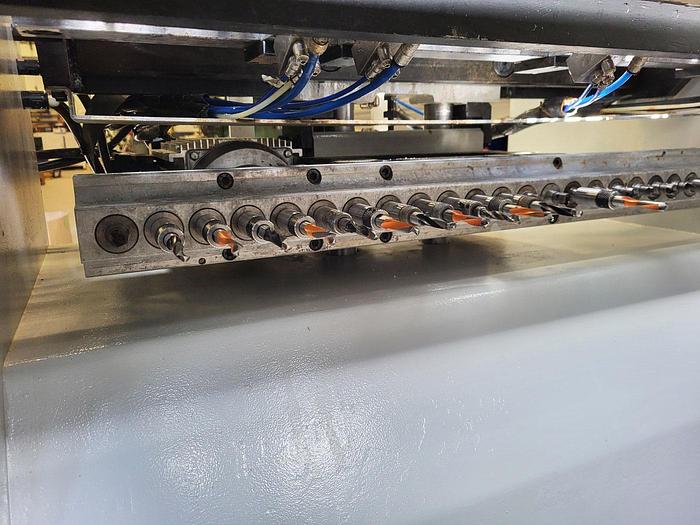 Used VITAP Inserix semi-automatic drilling, gluing and dowel inserting machine