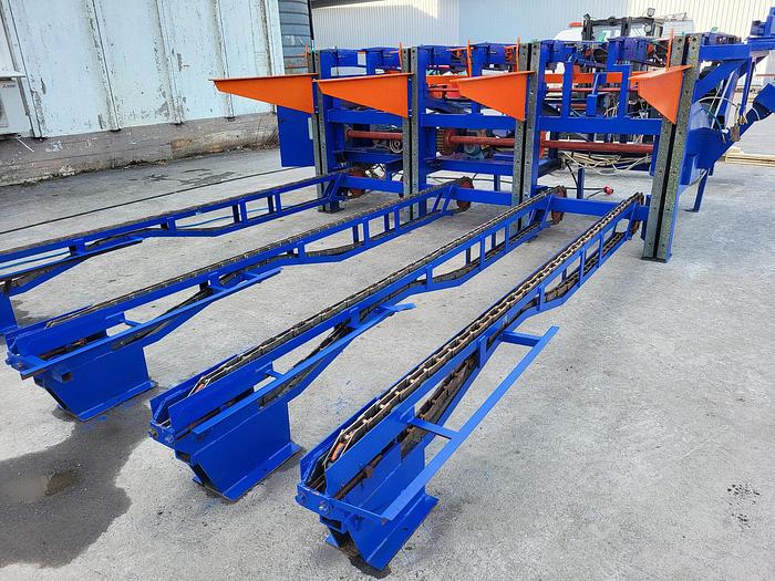 Used ALMAB Kujakon SSHK-5 Stacking line for sawn timber 6m