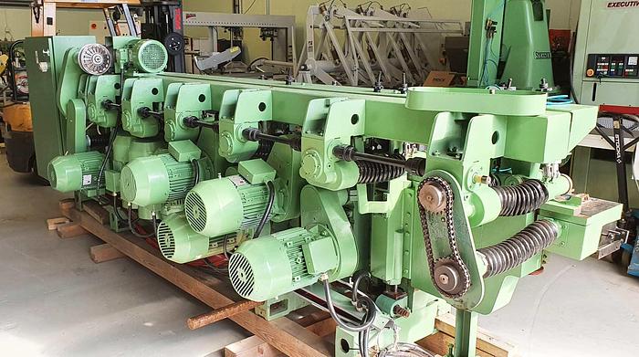 Used Wadkin planer & Moulder GA220 9-heads