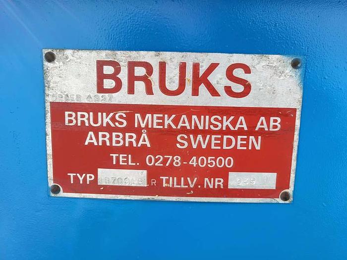 Refurbished Butt end reducer BRUKS RR700 LRLR 