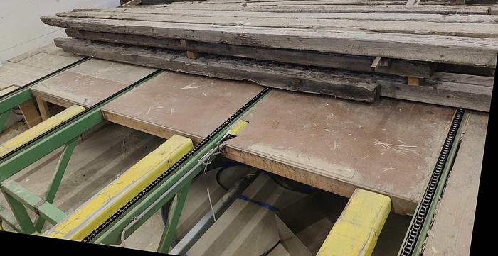 Used Complete Stacking and destacking for a saw and planer line