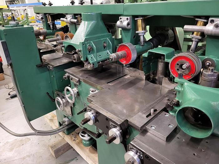 Used 1984 Weinig Germany Four side planer / moulder Unimat 22N, 7 spindles