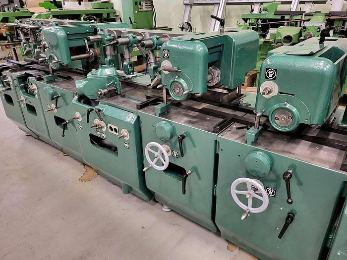 Used WACO HM200 UNIVERSAL, Planer-Moulder 10 spindle machine