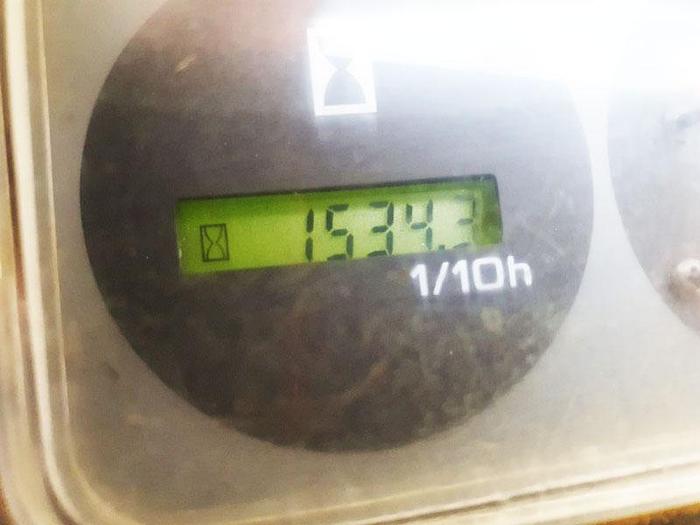 Used NISSAN FD02A250 diesel forklift truck