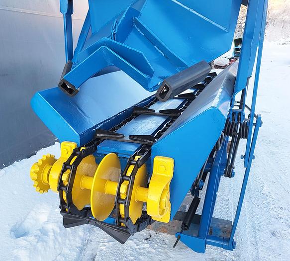 Refurbished Valonkone Debarking machine Valonkone VK26T-2 rotors with in and out feeding conveyor