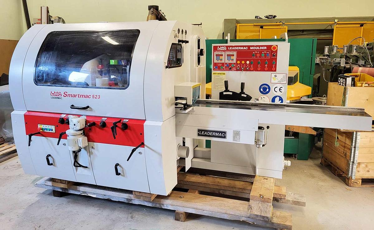 Used Leadermac SMARTMAC LMC 523S 4 side planer