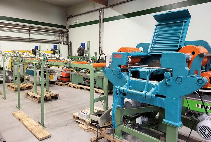 Used Söderhamn( Kockums )Edger 511-A with complete automatic mechanization