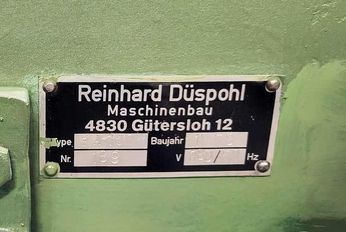 Used Düspohl Corner notching saw EA150