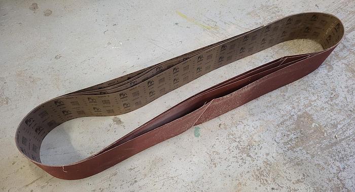 Used Volppato LASM Edge sanding machine LBK 160