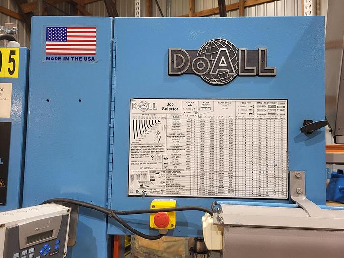 Used DoALL 2013-V3, 2013-V3 Vertical Contour Band Saw