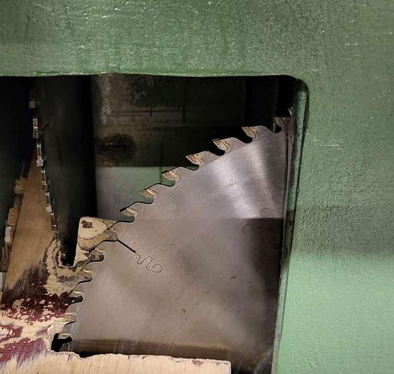 Used Düspohl Corner notching saw EA150