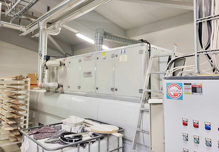 Used Giardian Flash OFF paint drying system and GP-Jet jet dryer+ IRM