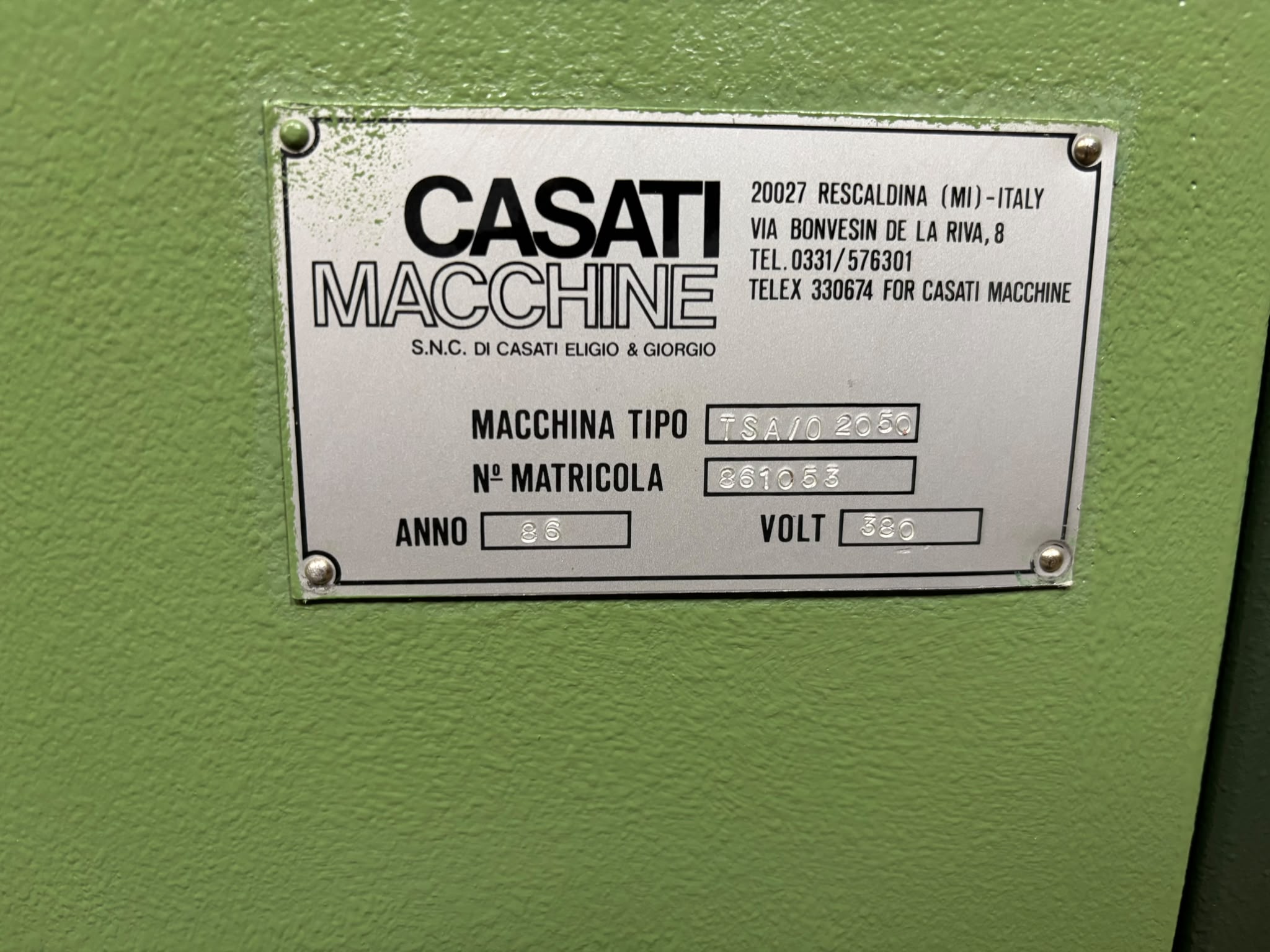 Used CASATI TSA/0 2050