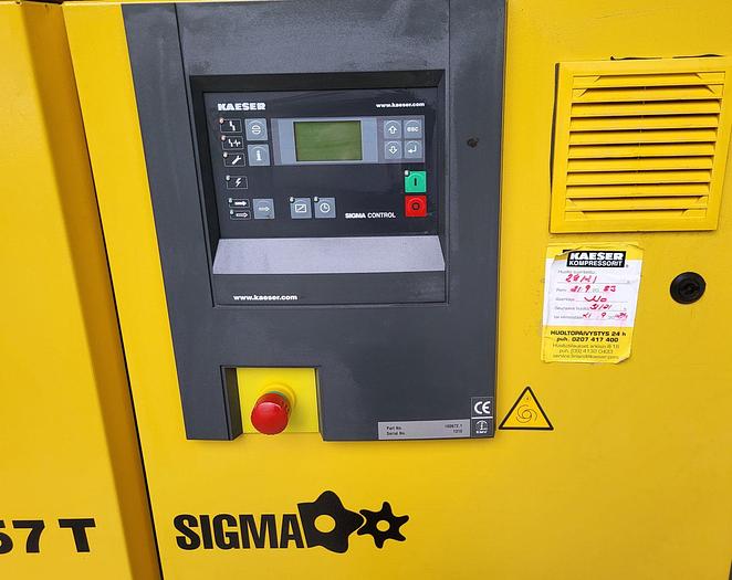 Used Kaeser ASD 57T Sigma screw compressor