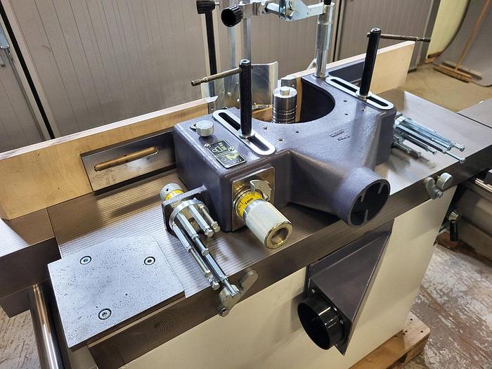 Used Robland T120 TL spindle moulder with tenoning table