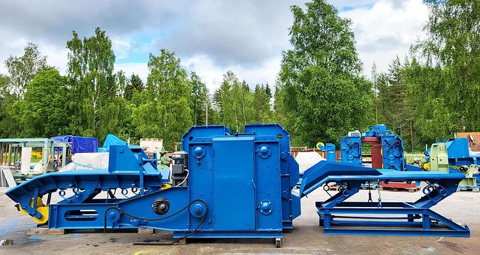 Refurbished Valonkone VK26 M debarking machine,  completly renovated