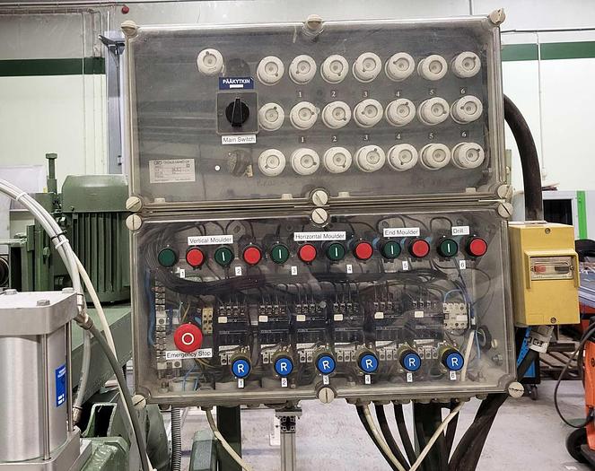 Used Chalet building machine for log house production TS240