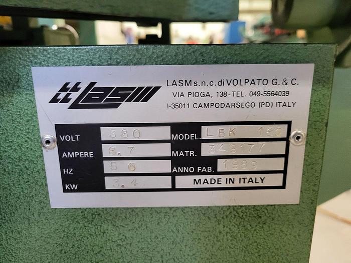Used Volppato LASM Edge sanding machine LBK 160