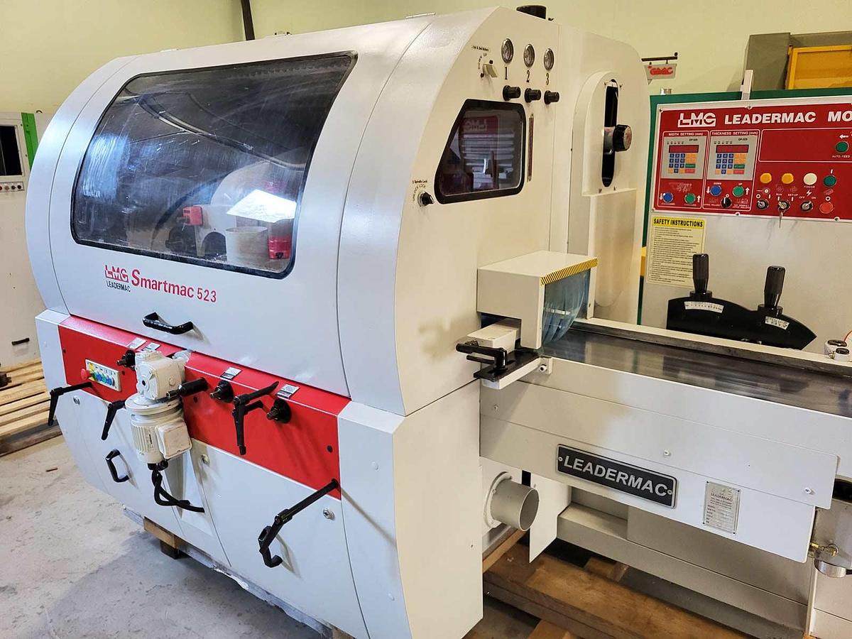 Used Leadermac SMARTMAC LMC 523S 4 side planer