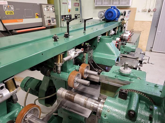 Used 1984 Weinig Germany Four side planer / moulder Unimat 22N, 7 spindles