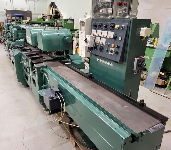 Used WACO HM200 UNIVERSAL, Planer-Moulder 10 spindle machine