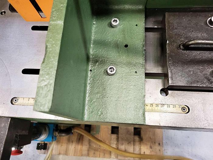 Used Düspohl Corner notching saw EA150