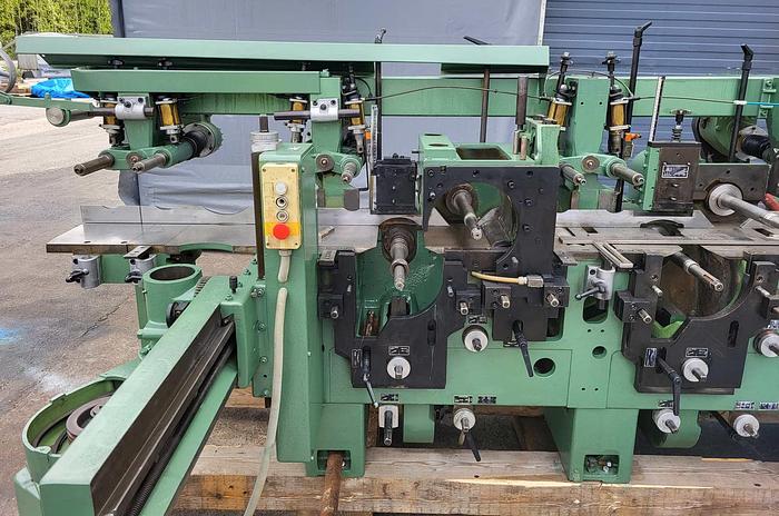 Used WEINIG Planer /moulder Unimat 22A, 9 head