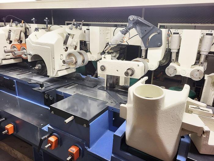 Used Leadermac LMC 723, 7 spindles moulder and planer