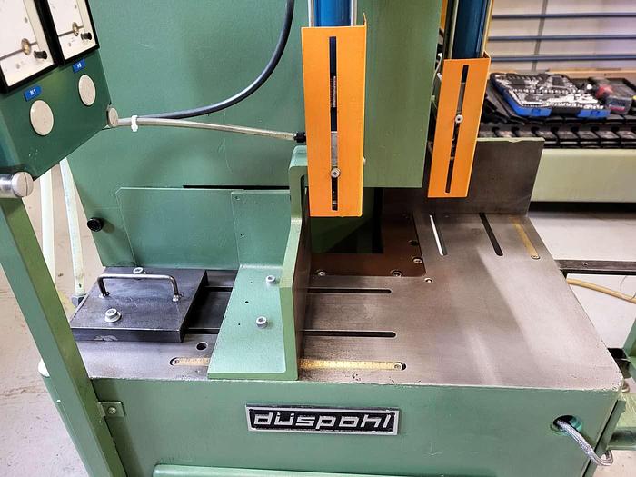 Used Düspohl Corner notching saw EA150