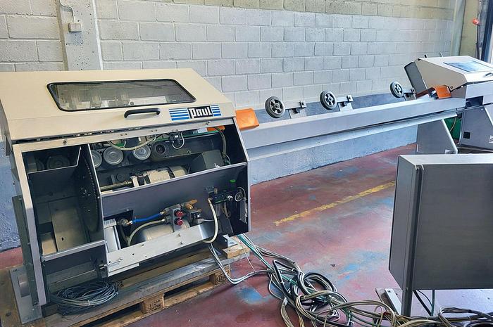 Used PAUL MKL11 CNC full optimisation cross-cut saw line