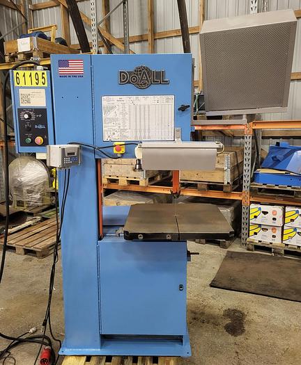 Used DoALL 2013-V3, 2013-V3 Vertical Contour Band Saw