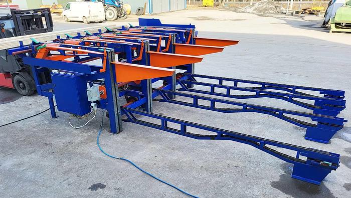 Used ALMAB Kujakon SSHK-5 Stacking line for sawn timber 6m