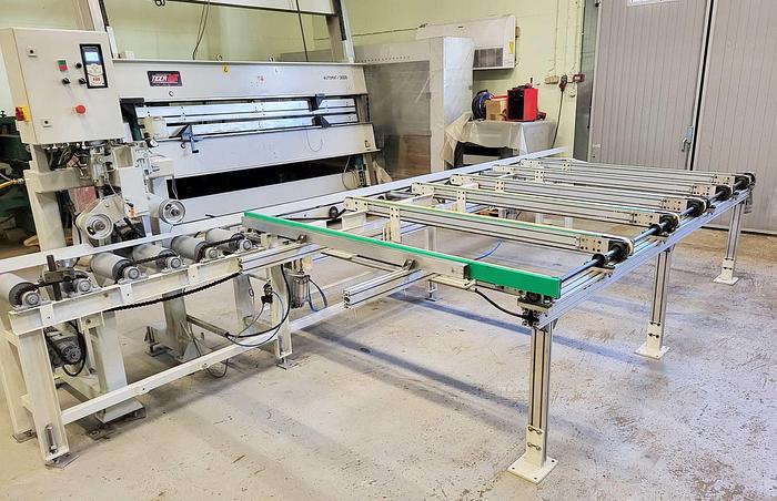 Used PINOMATIC Feeder with full mechanization for planing line.