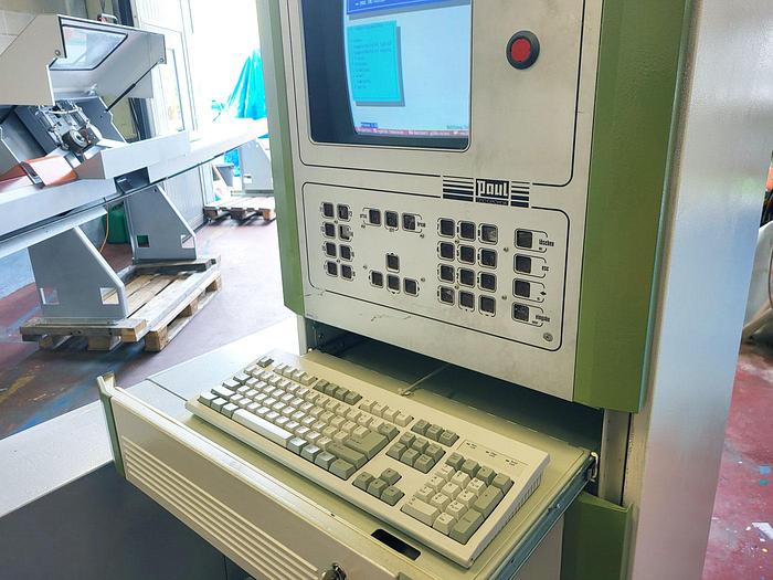 Used PAUL MKL11 CNC full optimisation cross-cut saw line