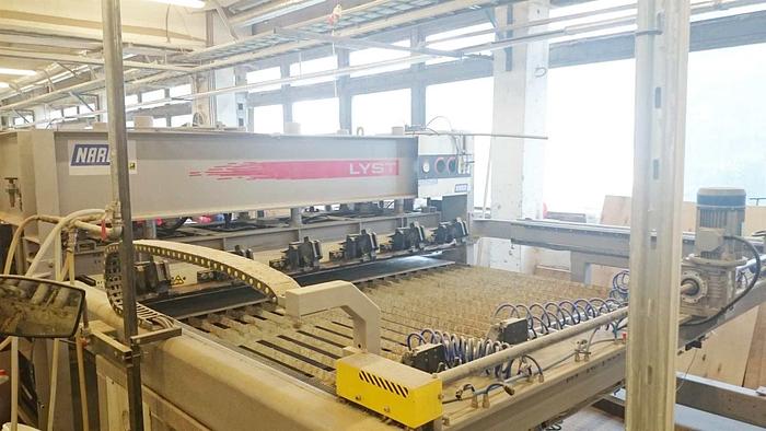 Used NARDI automatically press line LYST 3000 x 1300mm