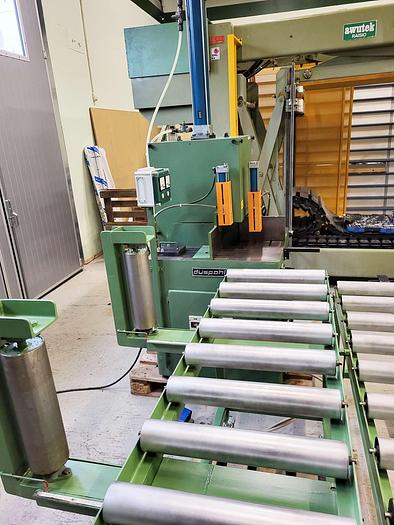 Used Düspohl Corner notching saw EA150