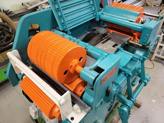 Used Söderhamn( Kockums )Edger 511-A with complete automatic mechanization