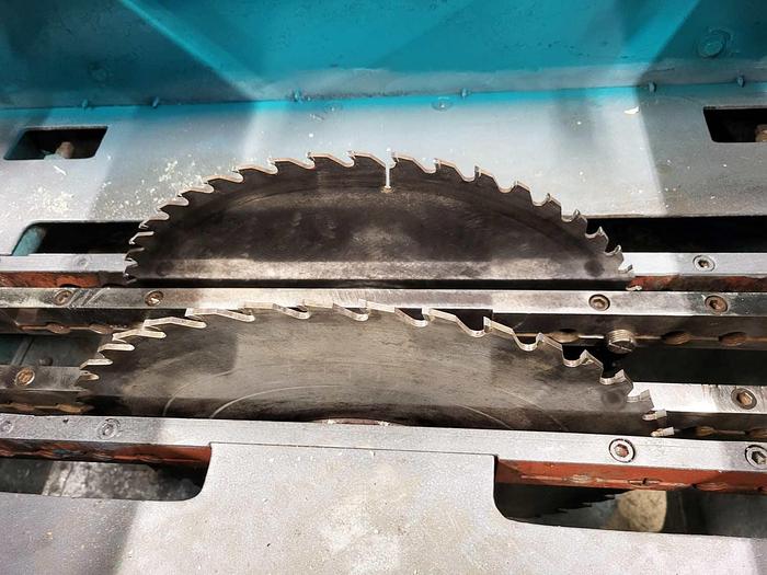 Used Söderhamn( Kockums )Edger 511-A with complete automatic mechanization