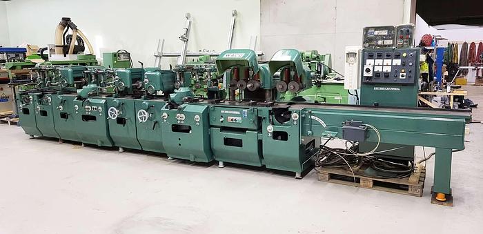 Used WACO HM200 UNIVERSAL, Planer-Moulder 10 spindle machine
