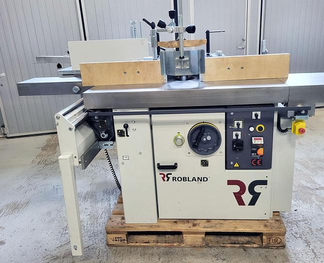 Used Robland T120 TL spindle moulder with tenoning table
