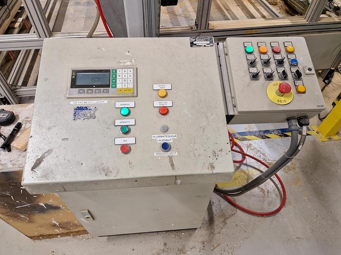 Used GABBIANI Double end Tenoner Line, T Modul