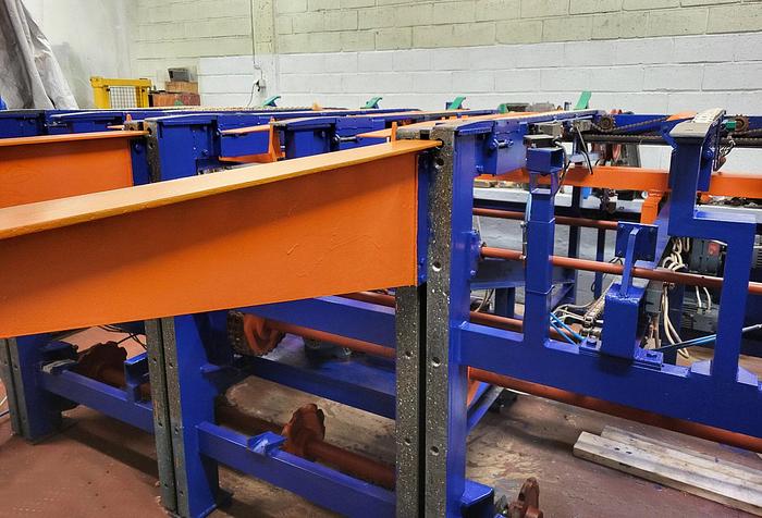 Used Kujakon SSHK-5 stacking line for sawn timber 6m