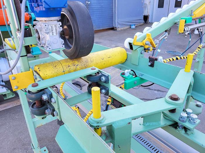 Used Söderhamn( Kockums )Edger 511-A with complete automatic mechanization