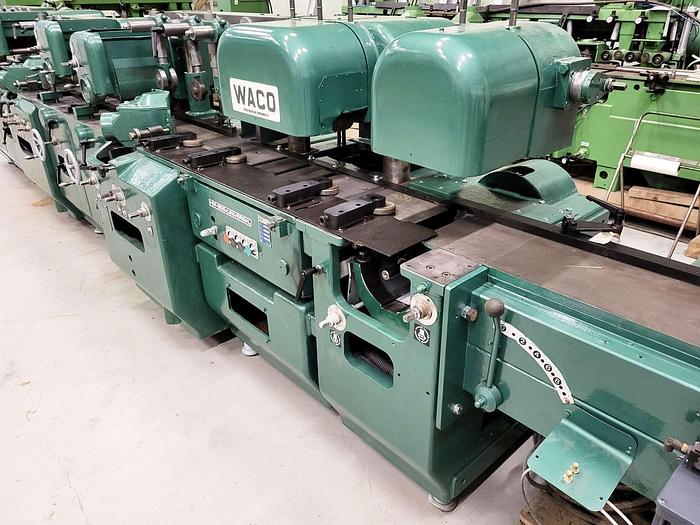Used WACO HM200 UNIVERSAL, Planer-Moulder 10 spindle machine