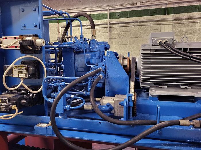 Refurbished Valonkone Debarking machine Valonkone VK26T-2 rotors with in and out feeding conveyor