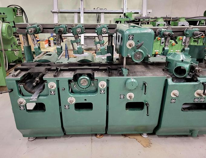 Used WACO HM200 UNIVERSAL, Planer-Moulder 10 spindle machine