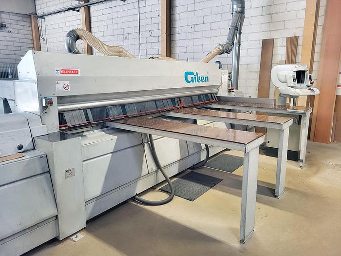 Used GIBEN Prismatic 301 SPT beam saw with lifting table