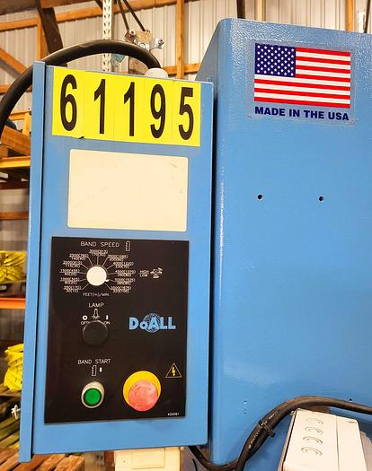 Used DoALL 2013-V3, 2013-V3 Vertical Contour Band Saw
