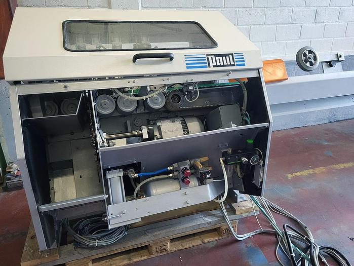 Used PAUL MKL11 CNC full optimisation cross-cut saw line